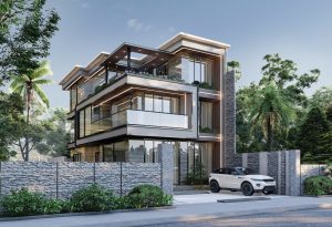 Biệt thự anh Công chị Hương