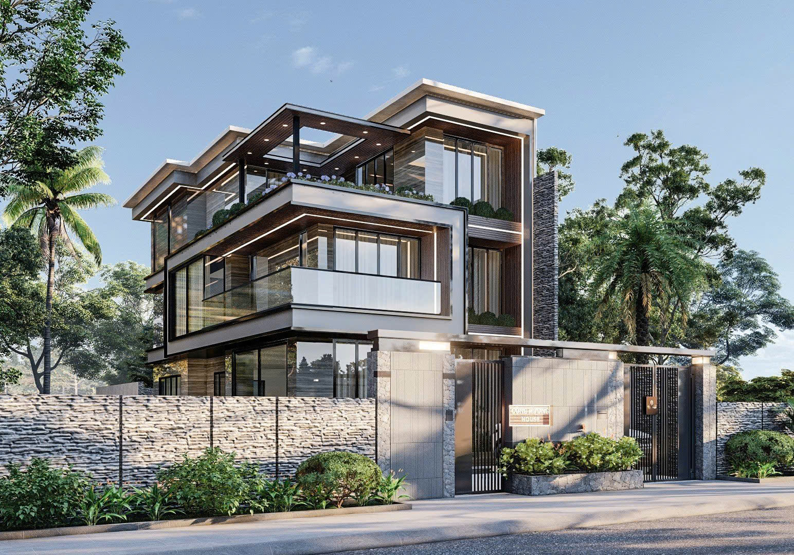 Biệt thự anh Công chị Hương